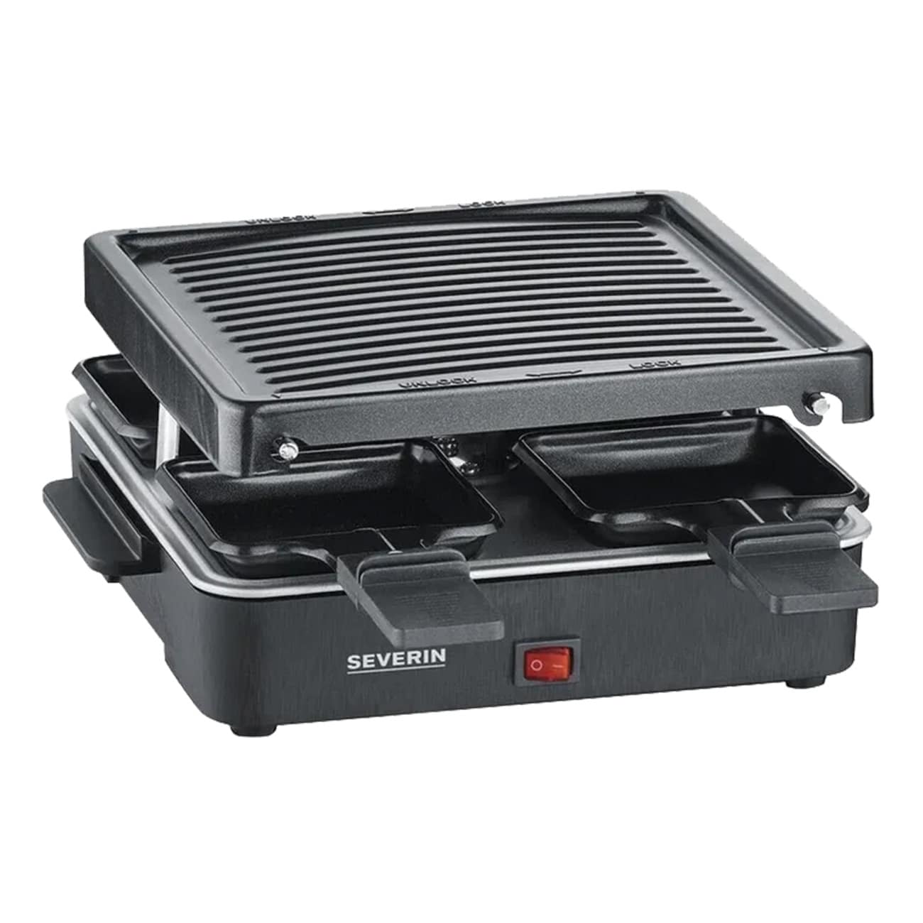 Severin RG 2370 schwarz Raclette 
