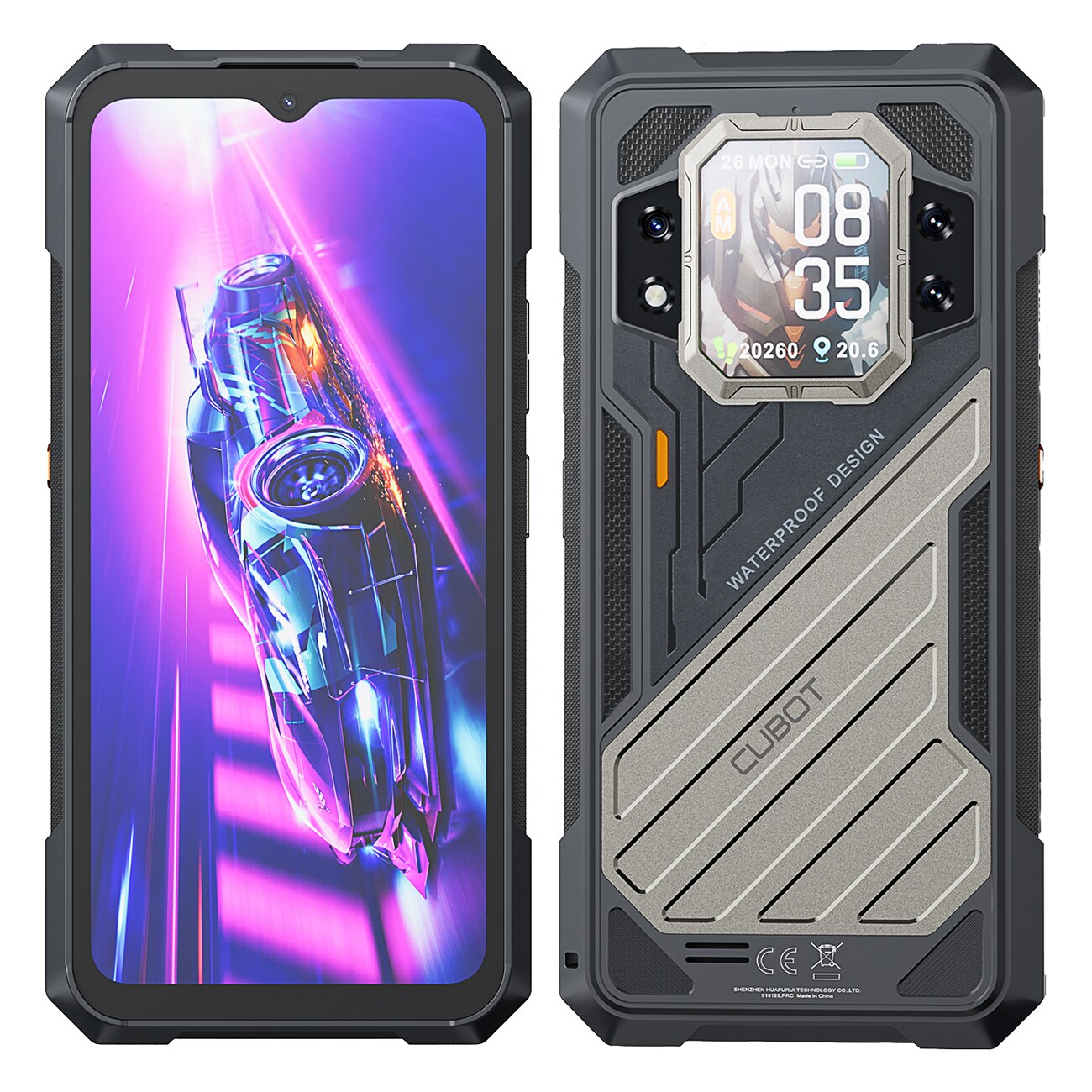 Cubot KINGKONG X 512GB 5G schwarz Smartphone 