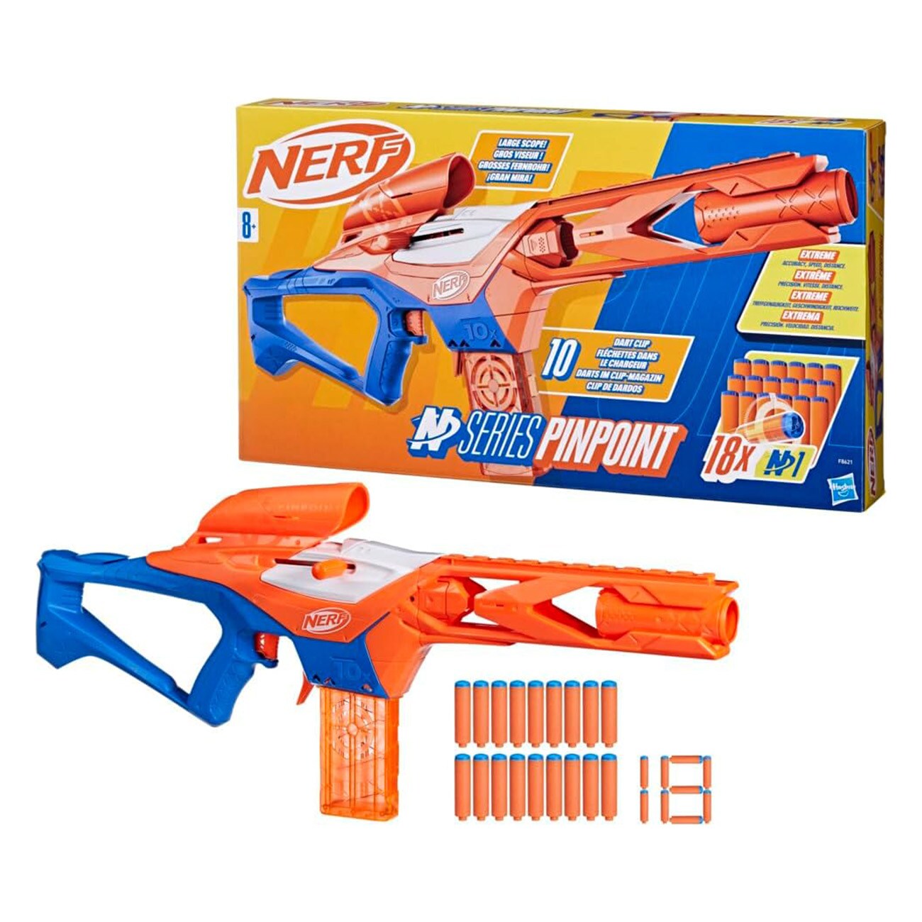 Hasbro Nerf n Series PinPoint Mehrfarbig Spielzeugwaffen 