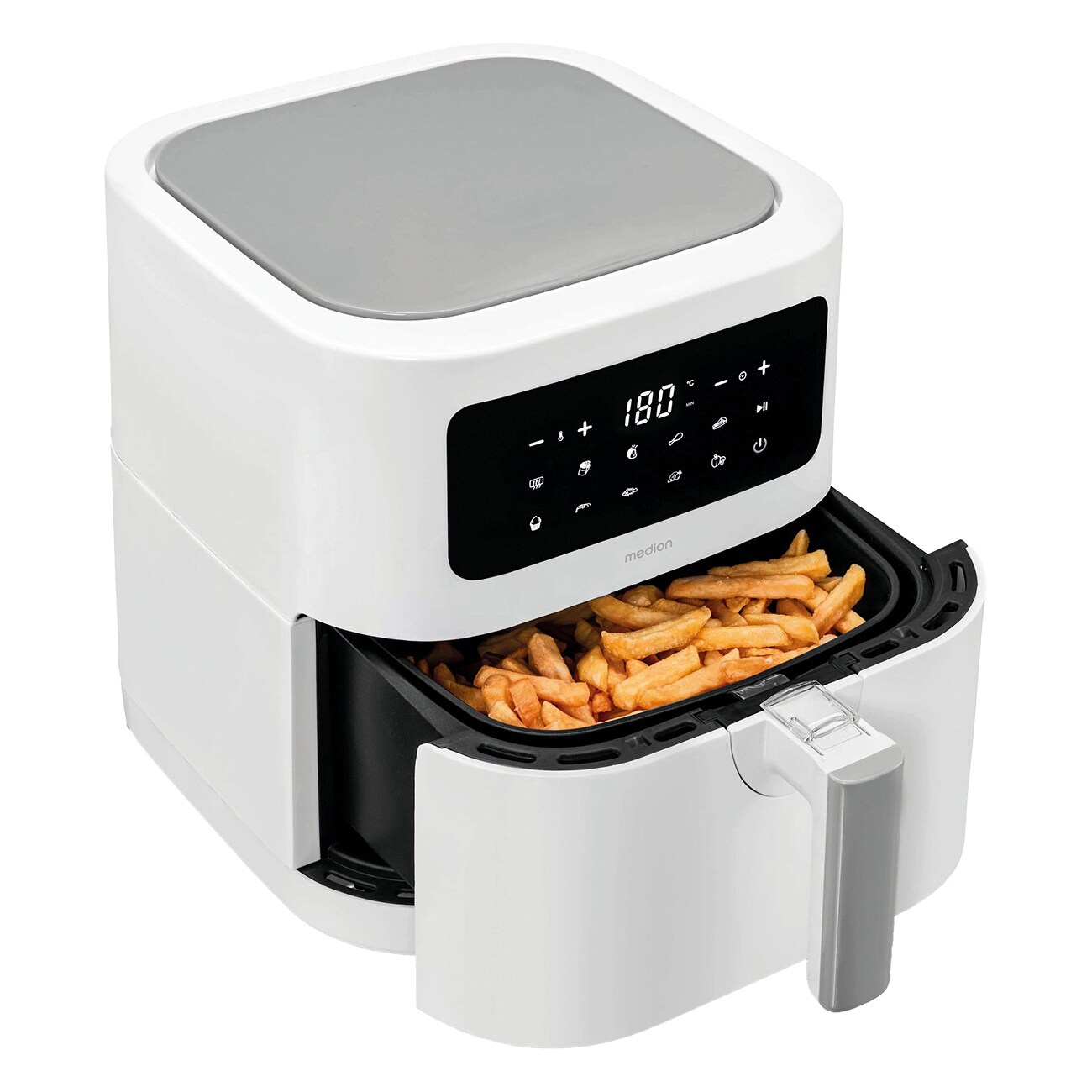 Medion LIFE E40 XL (MD 11740) wei&szlig; Hei&szlig;luftfritteuse 