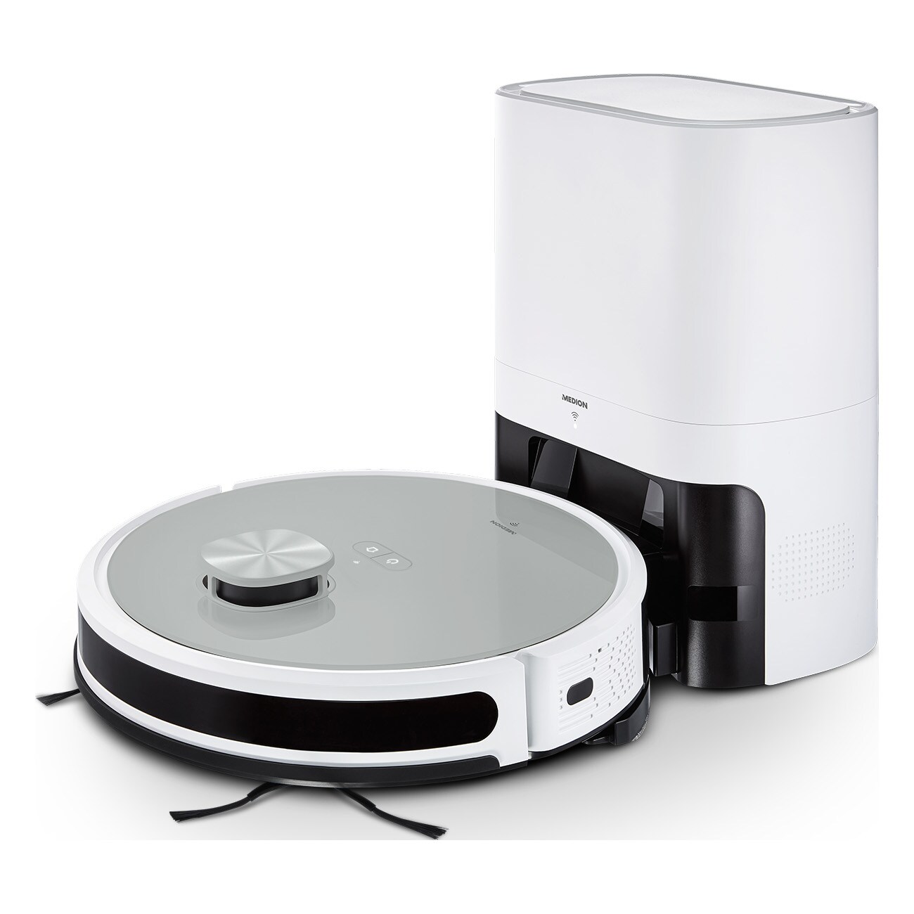Medion MD 11500 wei&szlig; Saugroboter 