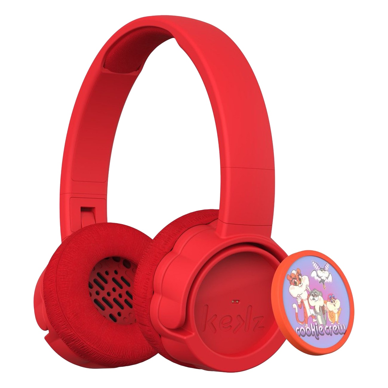 Kekz Kekzh&ouml;rer inkl. Cookie Crew rot Kinder-Kopfh&ouml;rer 