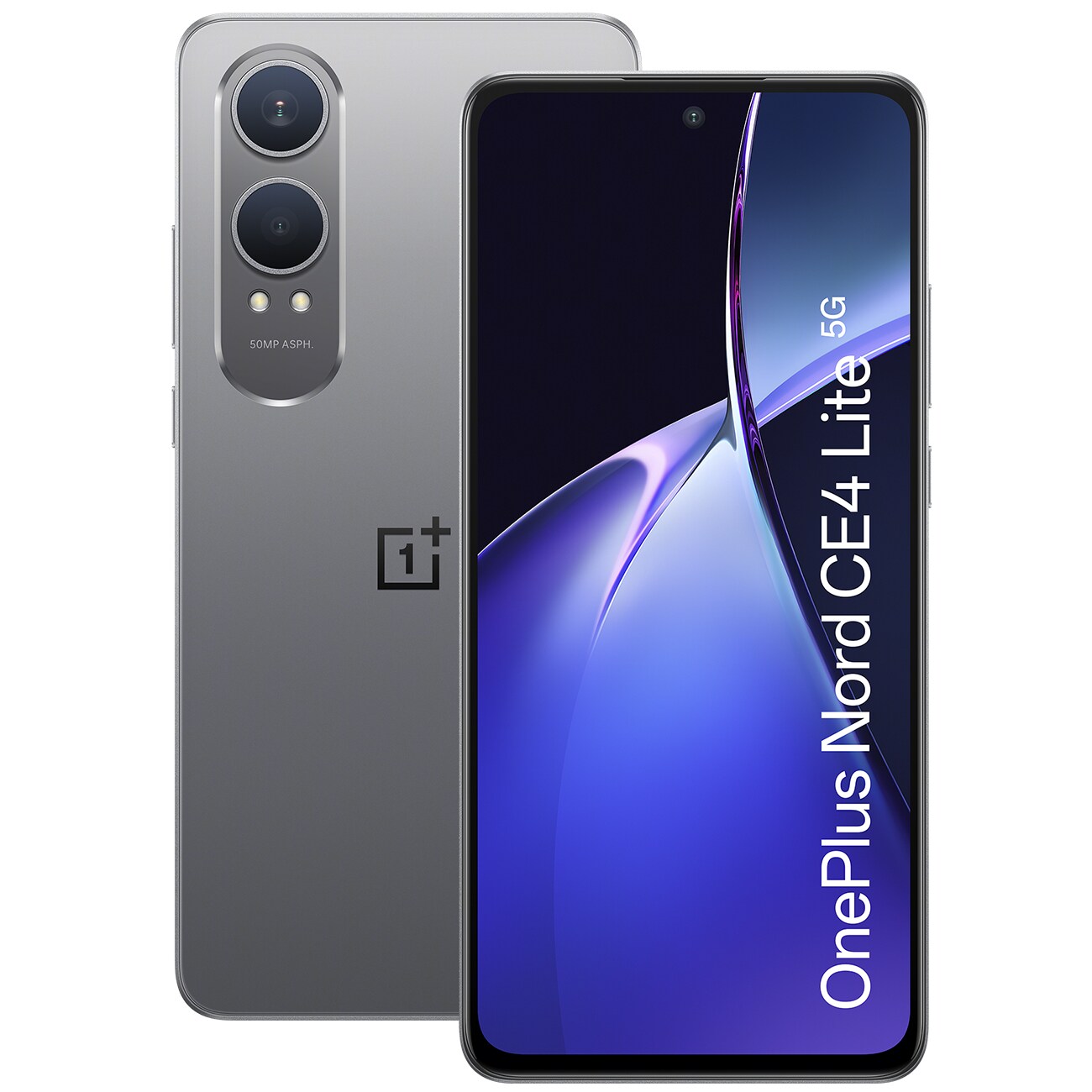 OnePlus Nord CE4 Lite 5G silber Smartphone 