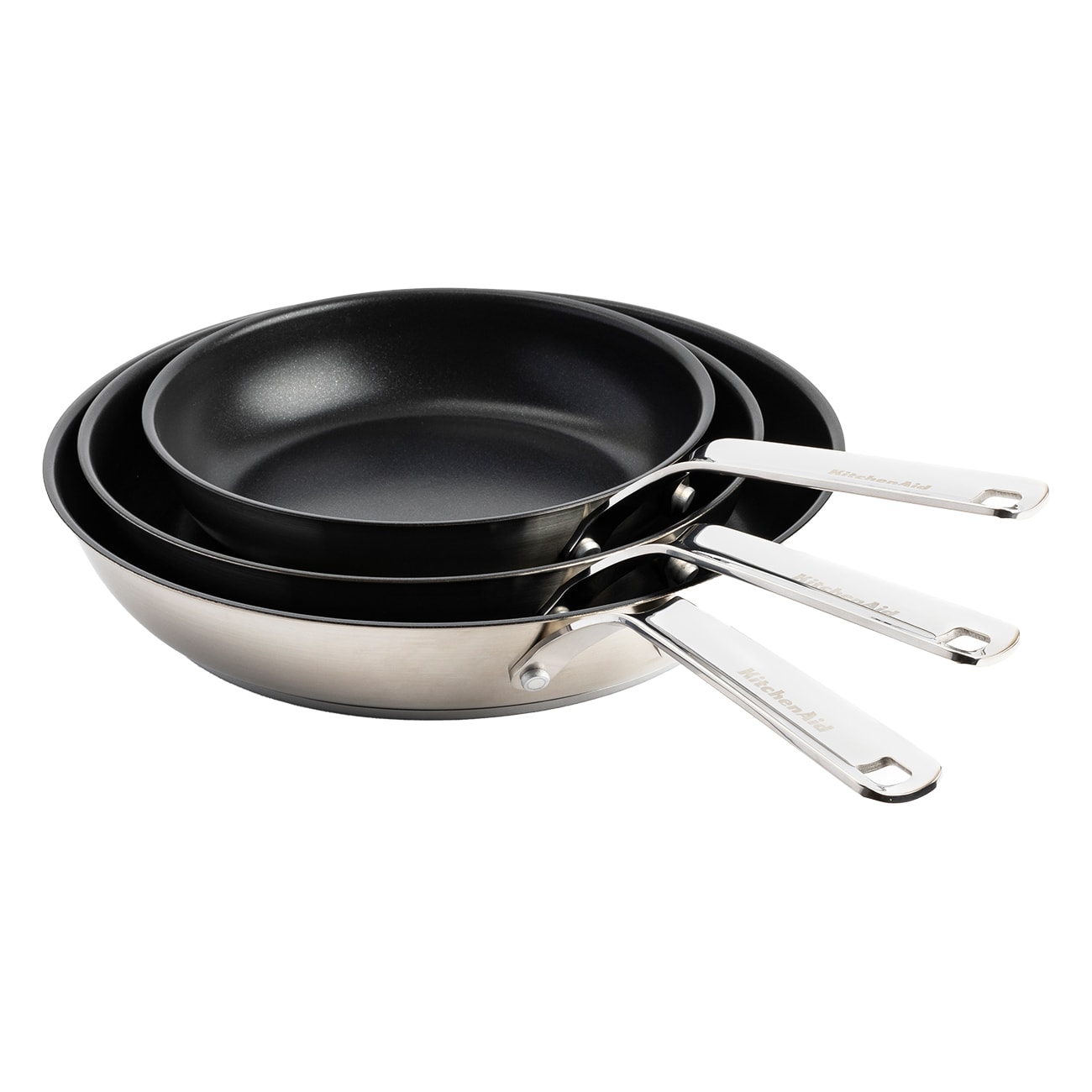 KitchenAid Stainless Steel (CC003572-001) silber Pfannen-Set 
