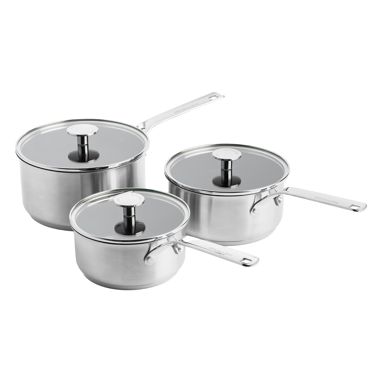 KitchenAid Stainless Steel (CC005740-001) silber Topf-Set 