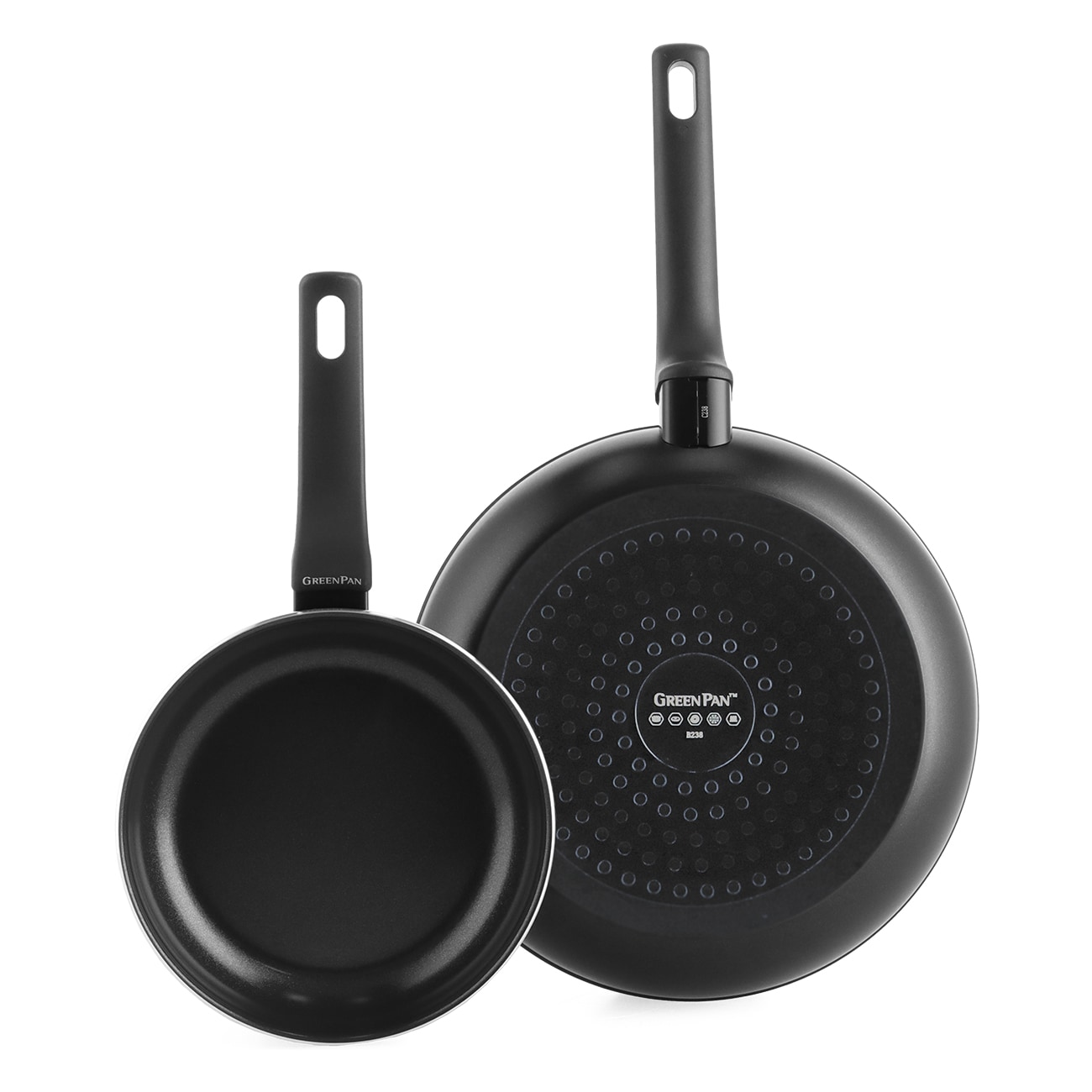 GreenPan Essence (CC009049-001) 20+28cm schwarz Pfannen-Set 