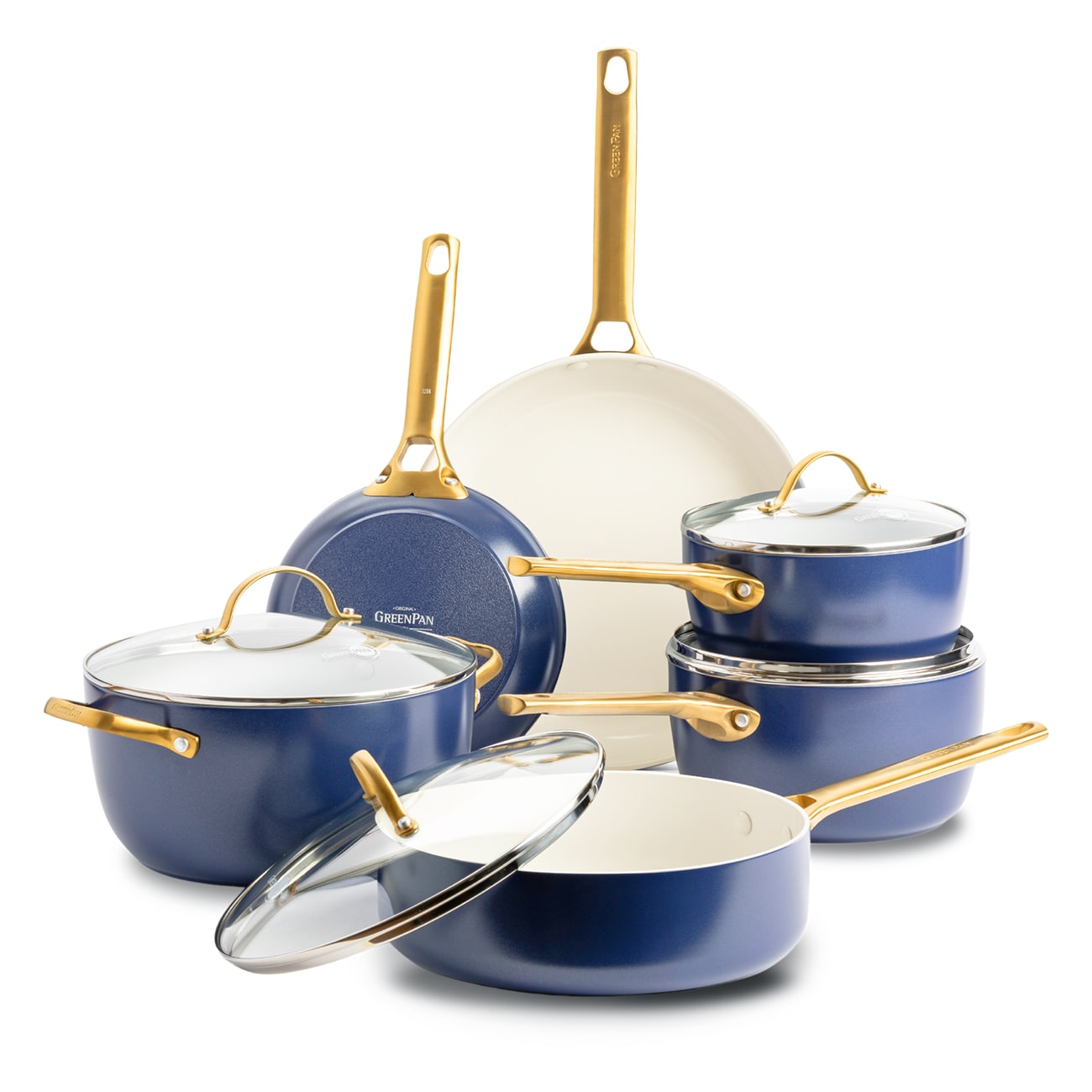 GreenPan Padova Reserve (CC008493-001) blau Pfannen-Set 