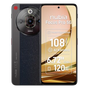 Nubia Focus Pro 5G schwarz Smartphone 