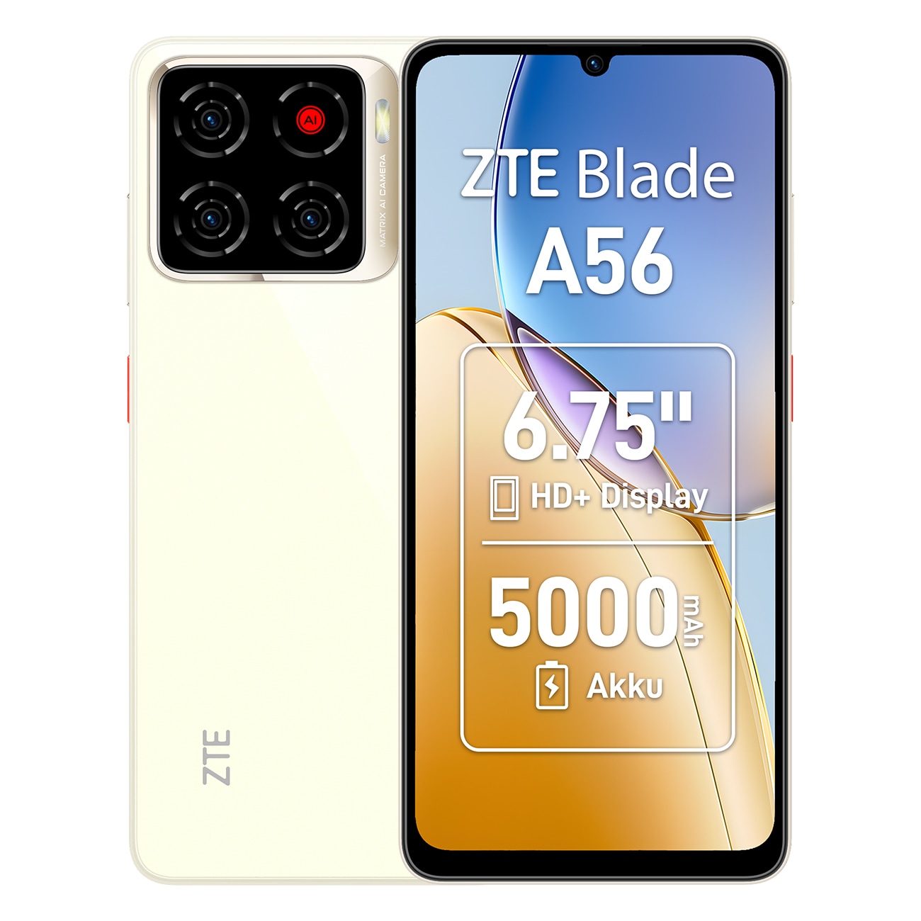 ZTE Blade A56 gold Smartphone 