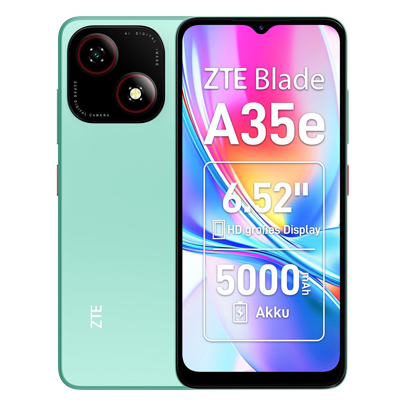 ZTE Blade A35e grau Smartphone 
