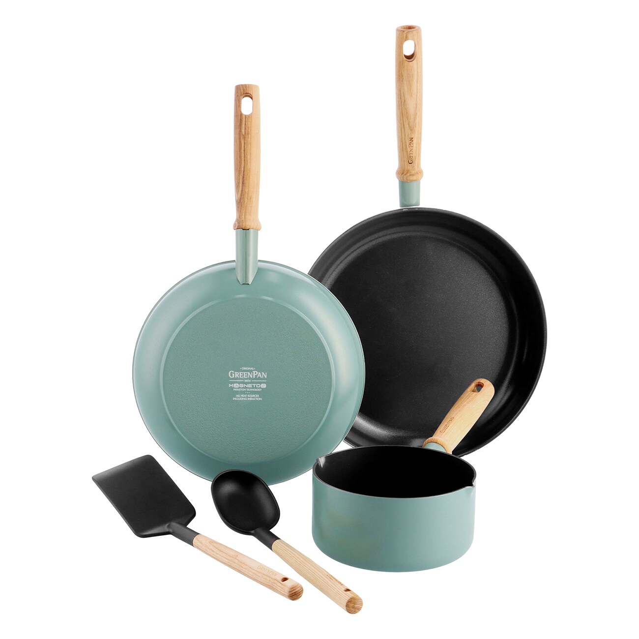 GreenPan Mayflower blau Pfannen-Set 