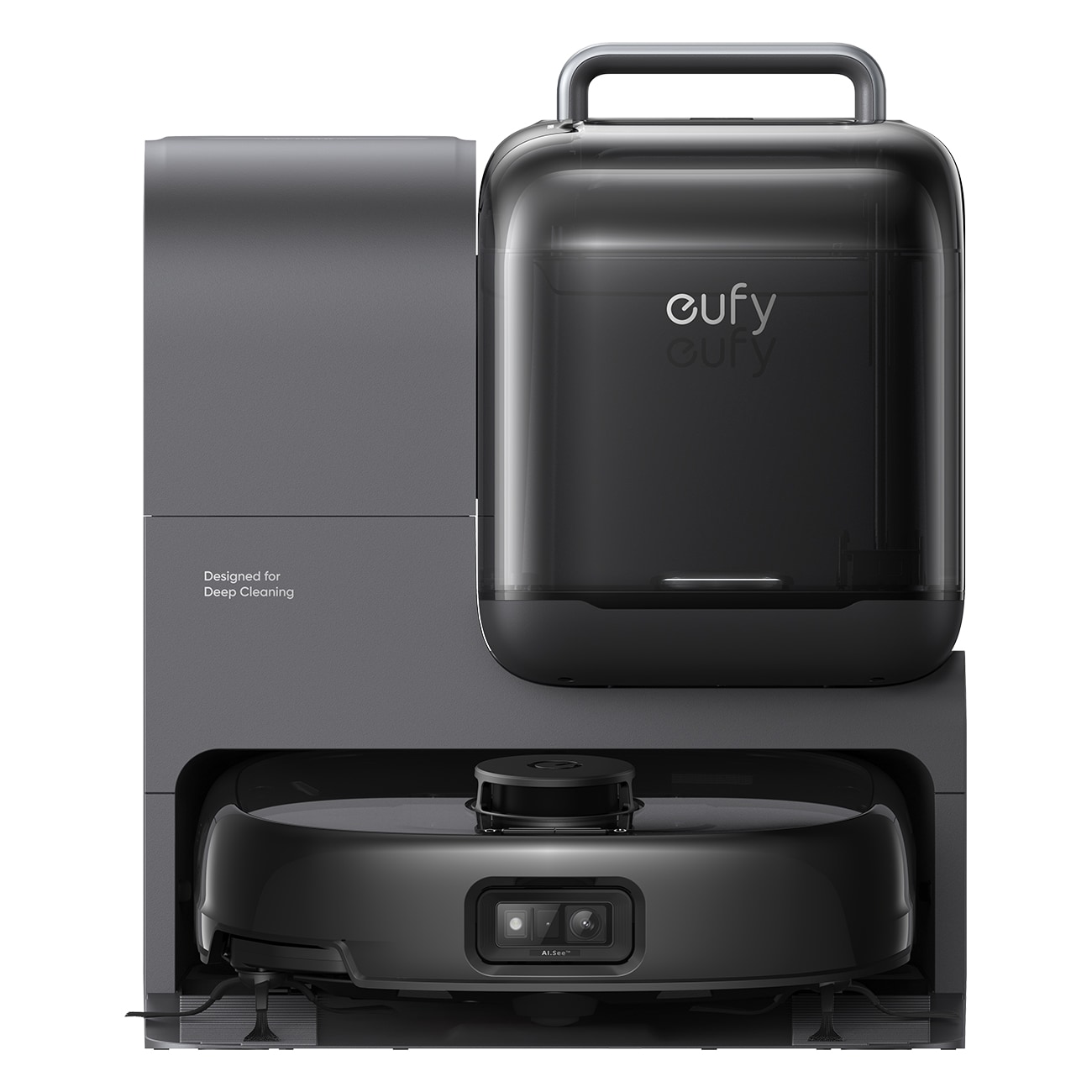 Eufy Omni E28 Saugroboter mit Wischfunktion, 20000 Pa Saugkraft schwarz Saugroboter 