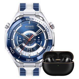 Huawei Watch Ultimate 2 Bundle blau Smartwatch 