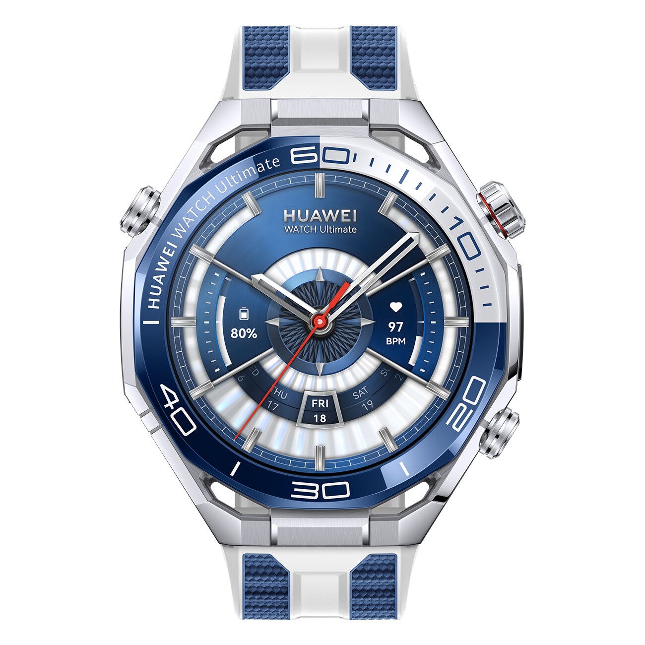 Huawei Watch Ultimate 2 blau Smartwatch 