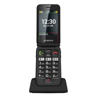 Emporia JOY-LTE (2025) schwarz Senioren-Telefon 