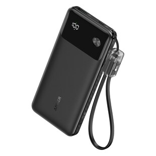 Anker Powerbank 10000mAh, 1x USB-C, 1x USB-A schwarz Powerbank 