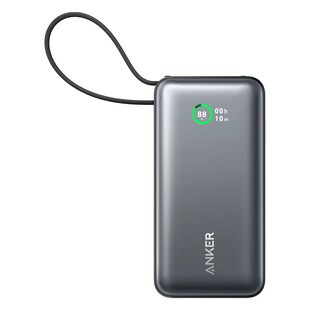Anker Nano Powerbank,10000mAh, 30W, Schnellladen,2x USB-C,1x USB-A schwarz Powerbank 