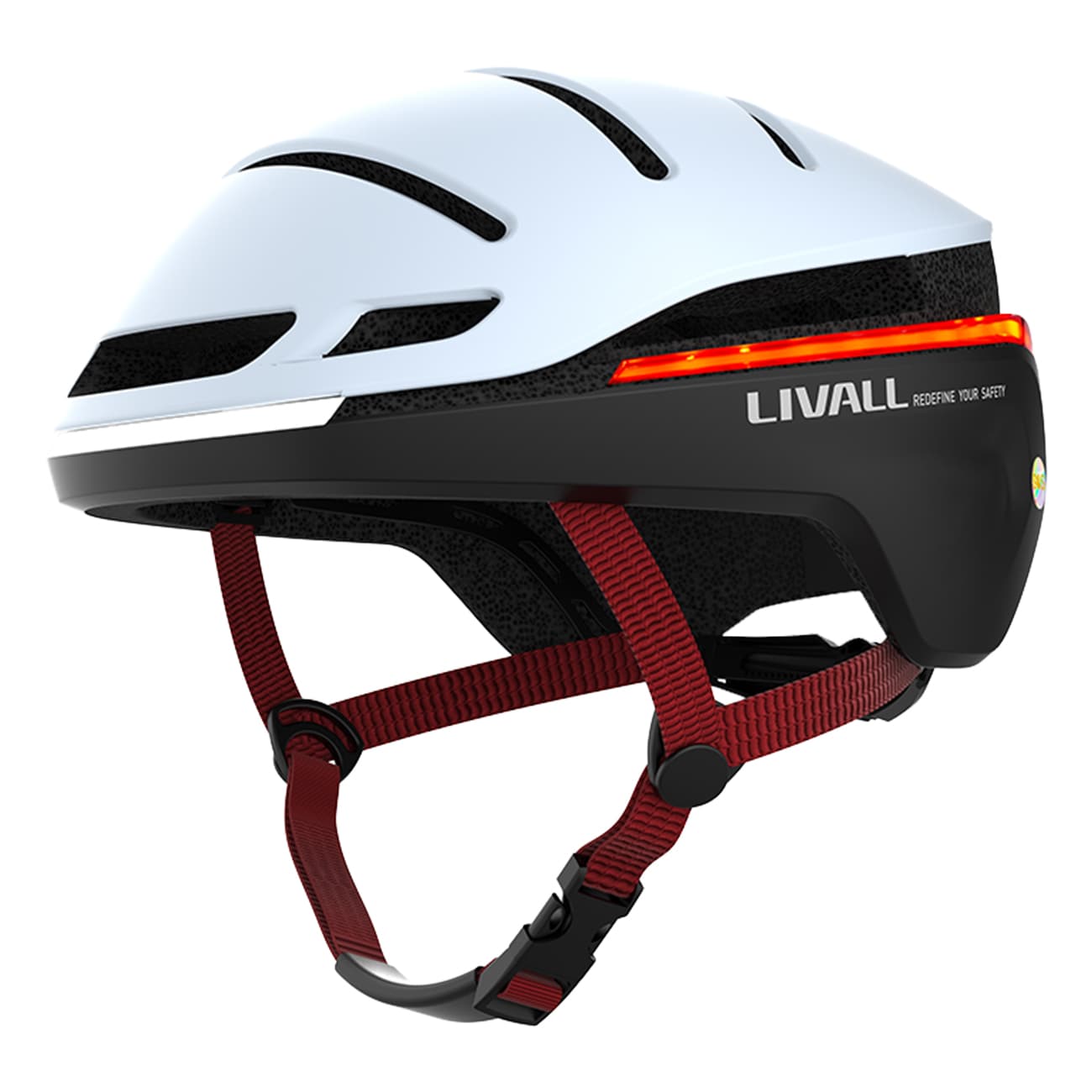 LIVALL EVO21 wei&szlig; Fahrradhelme 