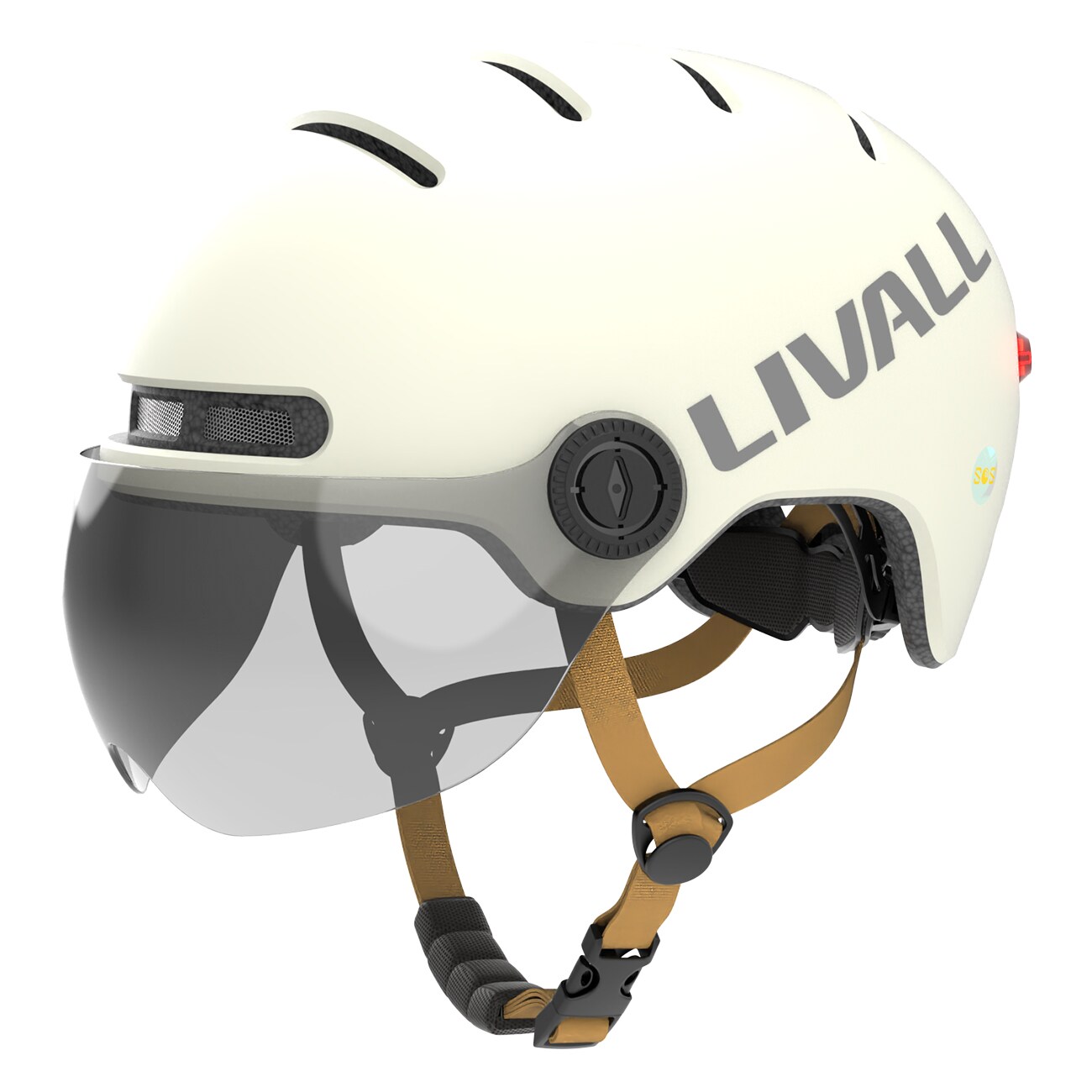 LIVALL L23 M wei&szlig; Fahrradhelme 