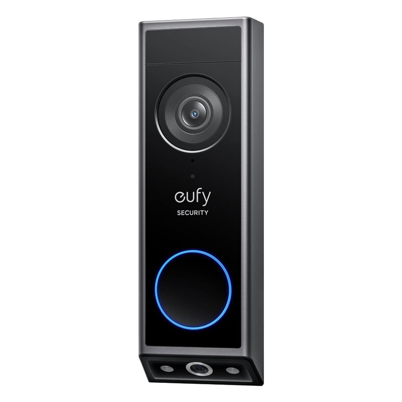 Eufy Video Doorbell E340, Video-T&uuml;rklingel, KI-Menschenerkennung schwarz Smarthome T&uuml;rklingel 