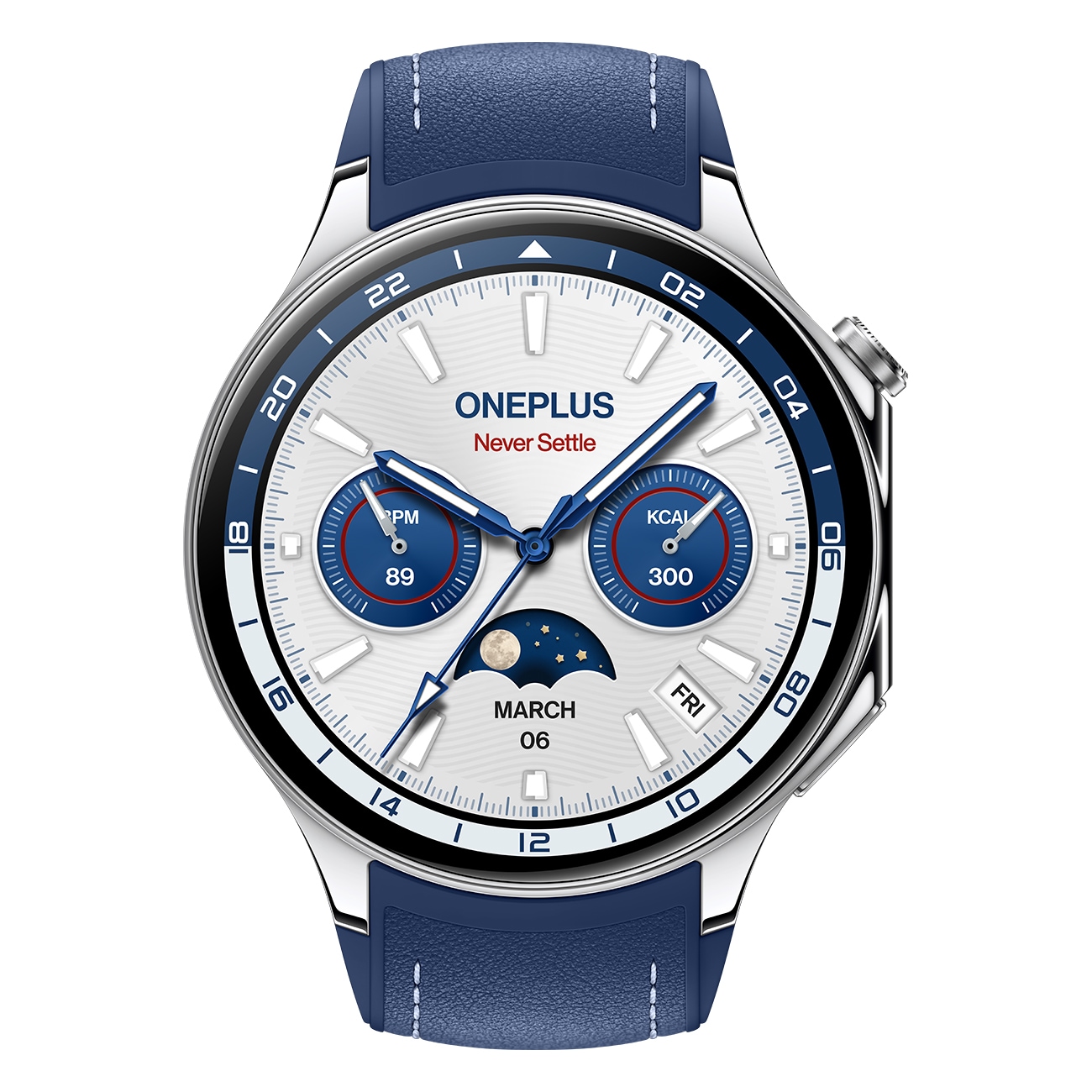 OnePlus Watch 2 blau Smartwatch 