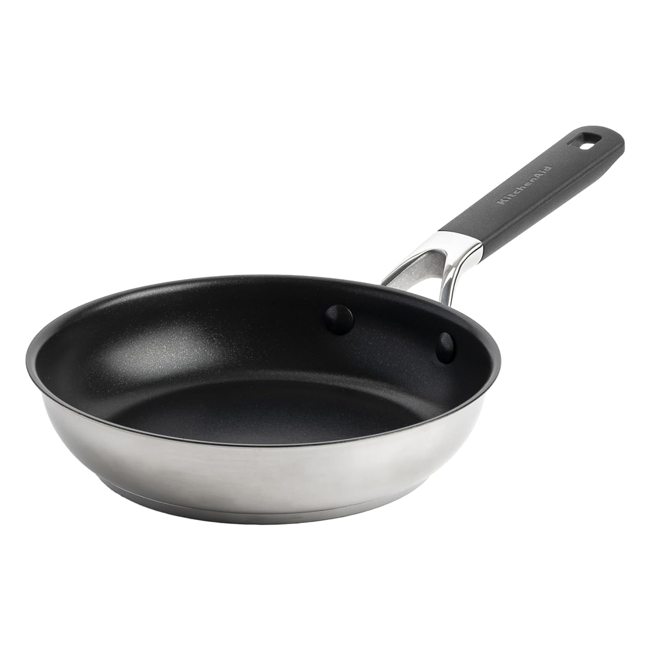 KitchenAid Classic Stainless Steel Non-Stick (CC005702-001) silber Bratpfanne 