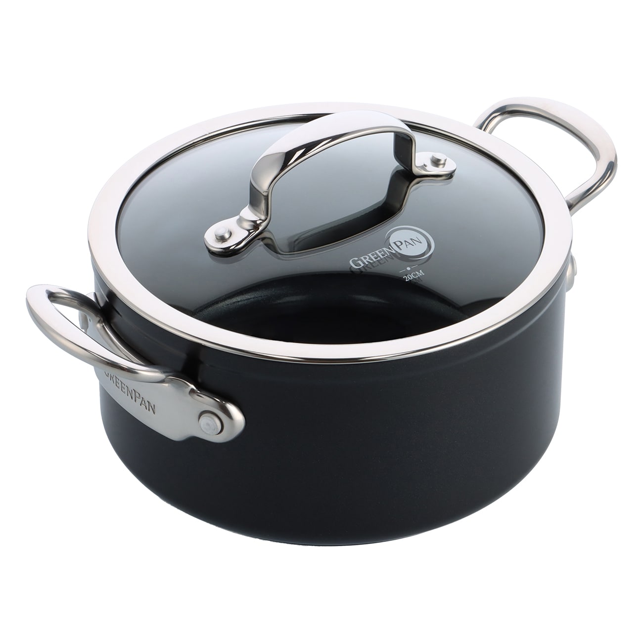 GreenPan Barcelona Pro (CC005333-001) schwarz Kasserolle 