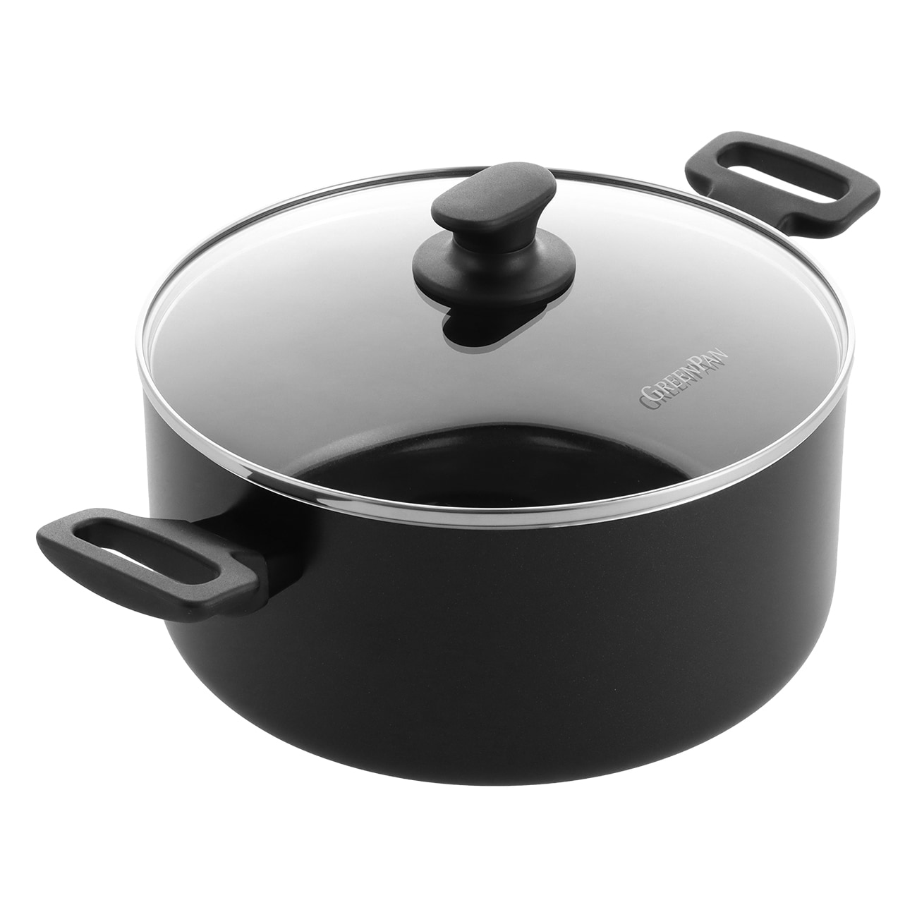 GreenPan Essence (CC009037-001) schwarz Kasserolle 
