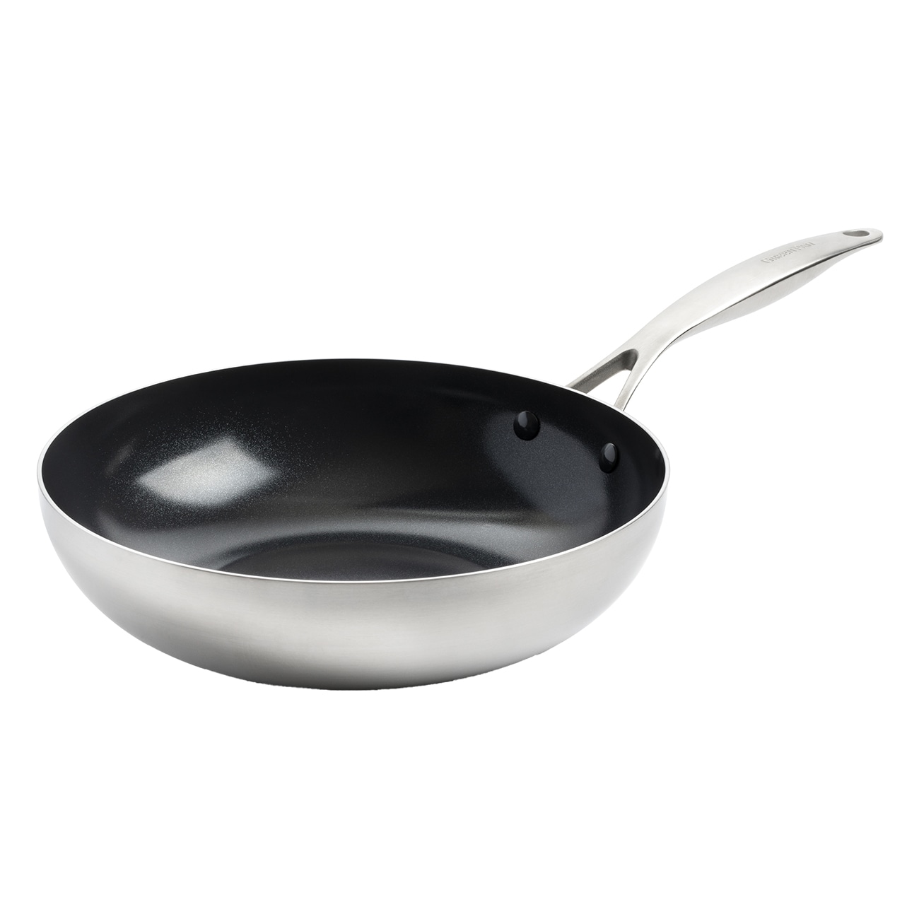 GreenPan Geneva (CC004781-001) silber Wok 