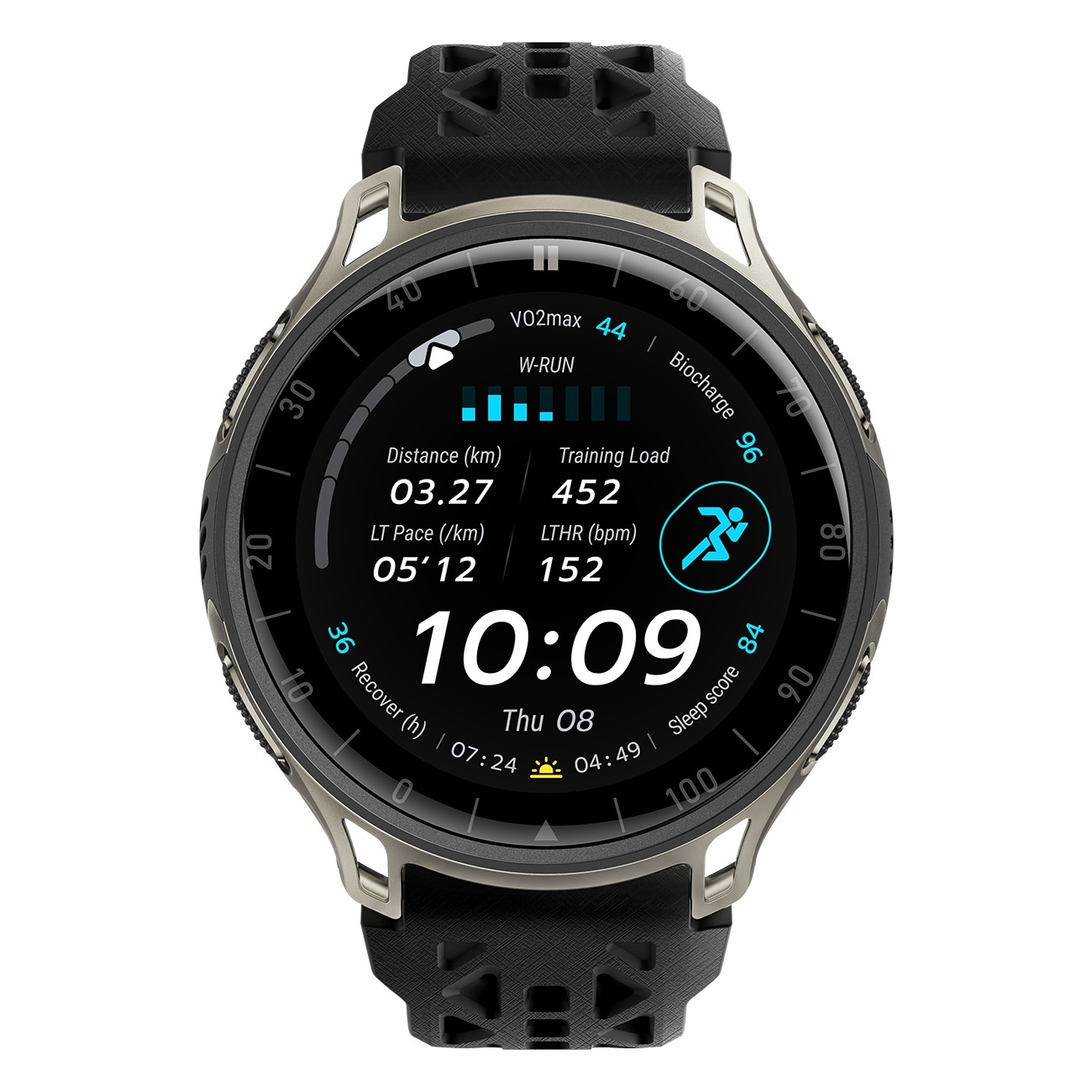 Amazfit Cheetah 2 Pro schwarz Smartwatch 