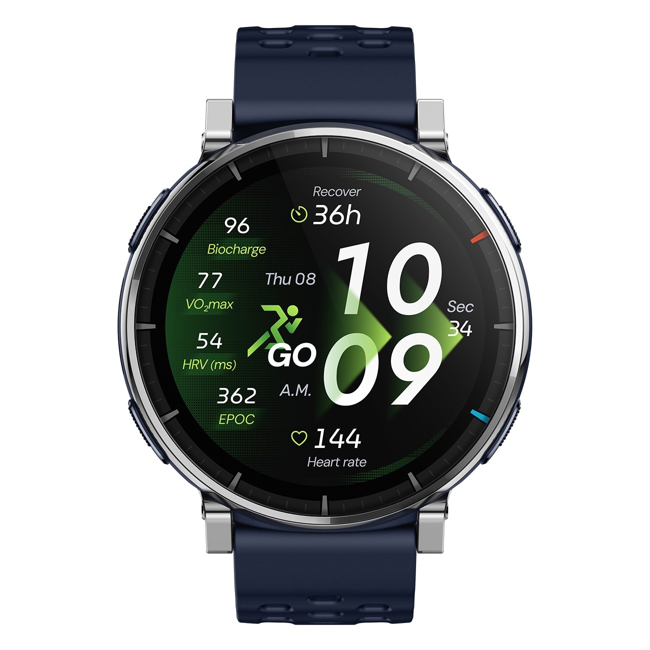 Amazfit Active 3 Premium blau Smartwatch 