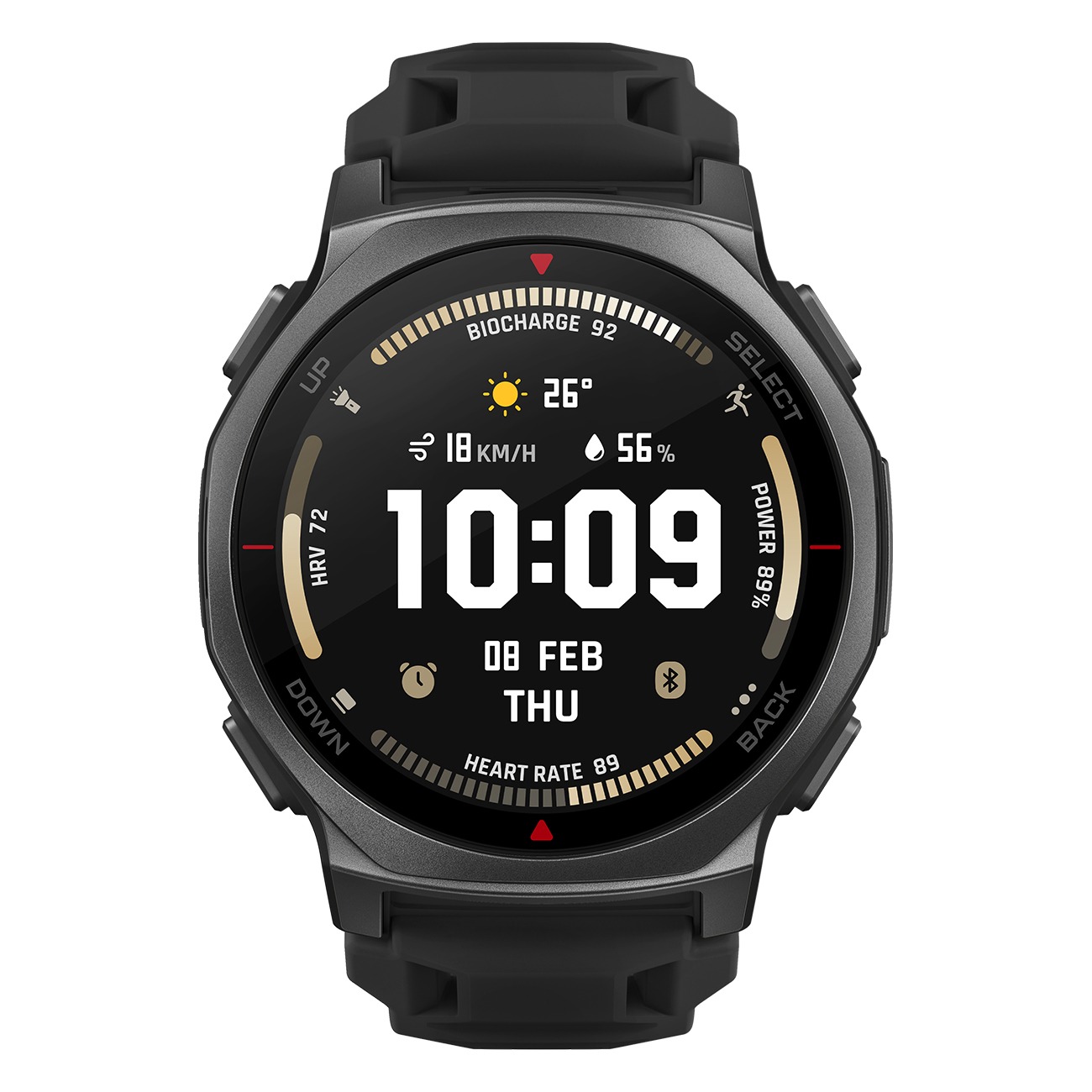 Amazfit T-Rex 3 Pro 44mm schwarz Smartwatch 