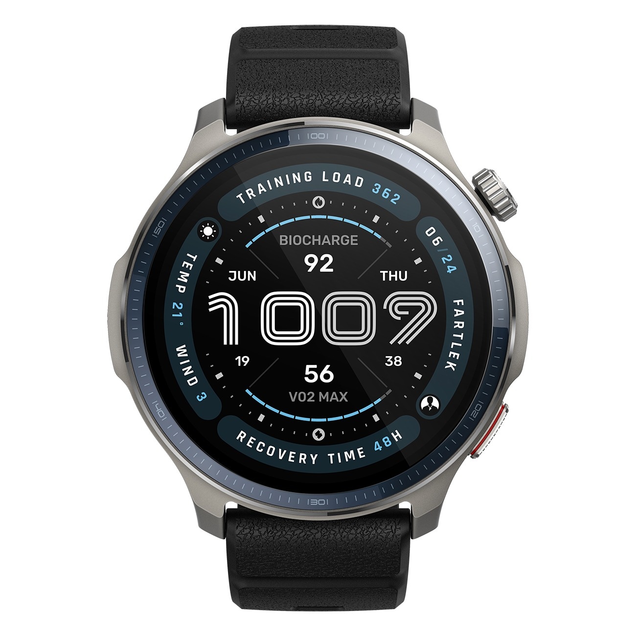 Amazfit Balance 2 schwarz Smartwatch 