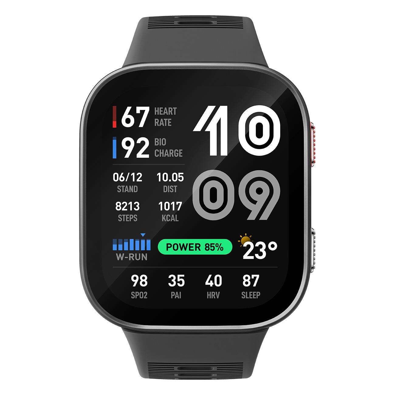 Amazfit Bip Max silber Smartwatch 
