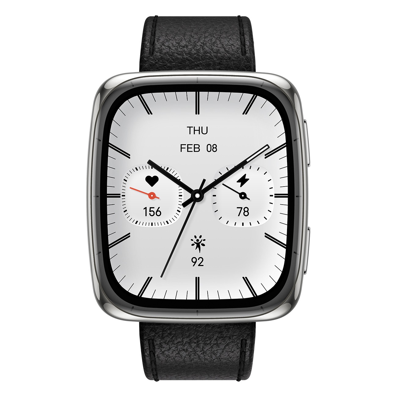 Amazfit Active 2 Square schwarz Smartwatch 