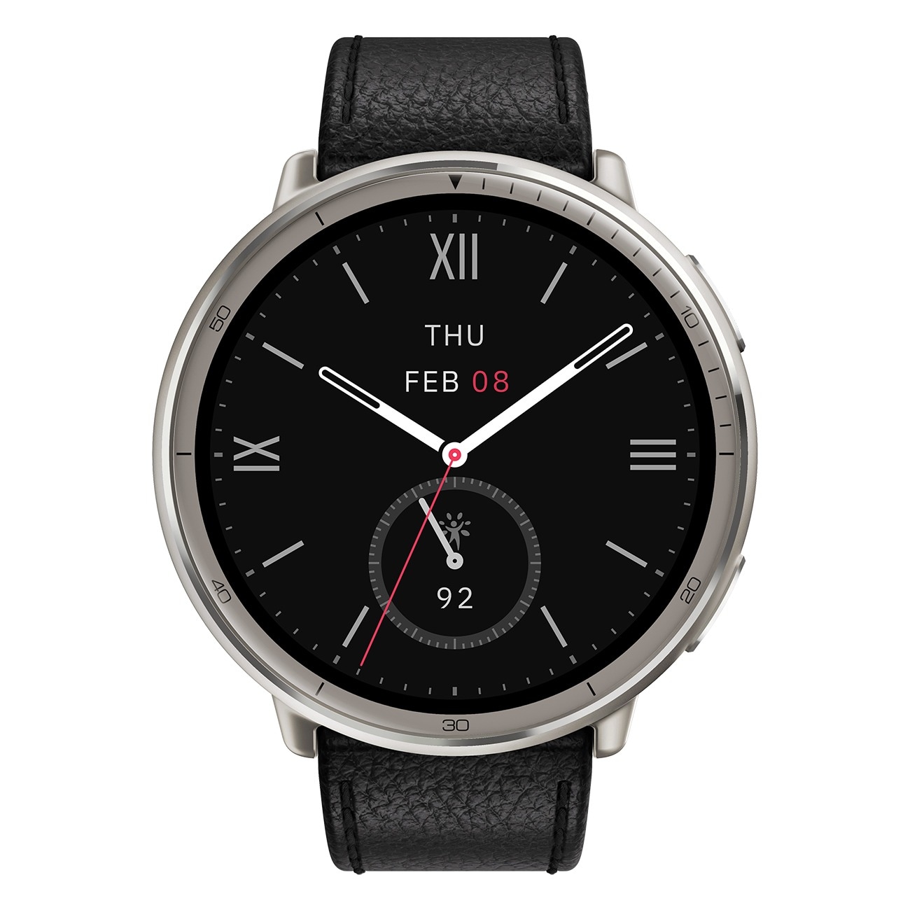 Amazfit Active 2 Round silber Smartwatch 