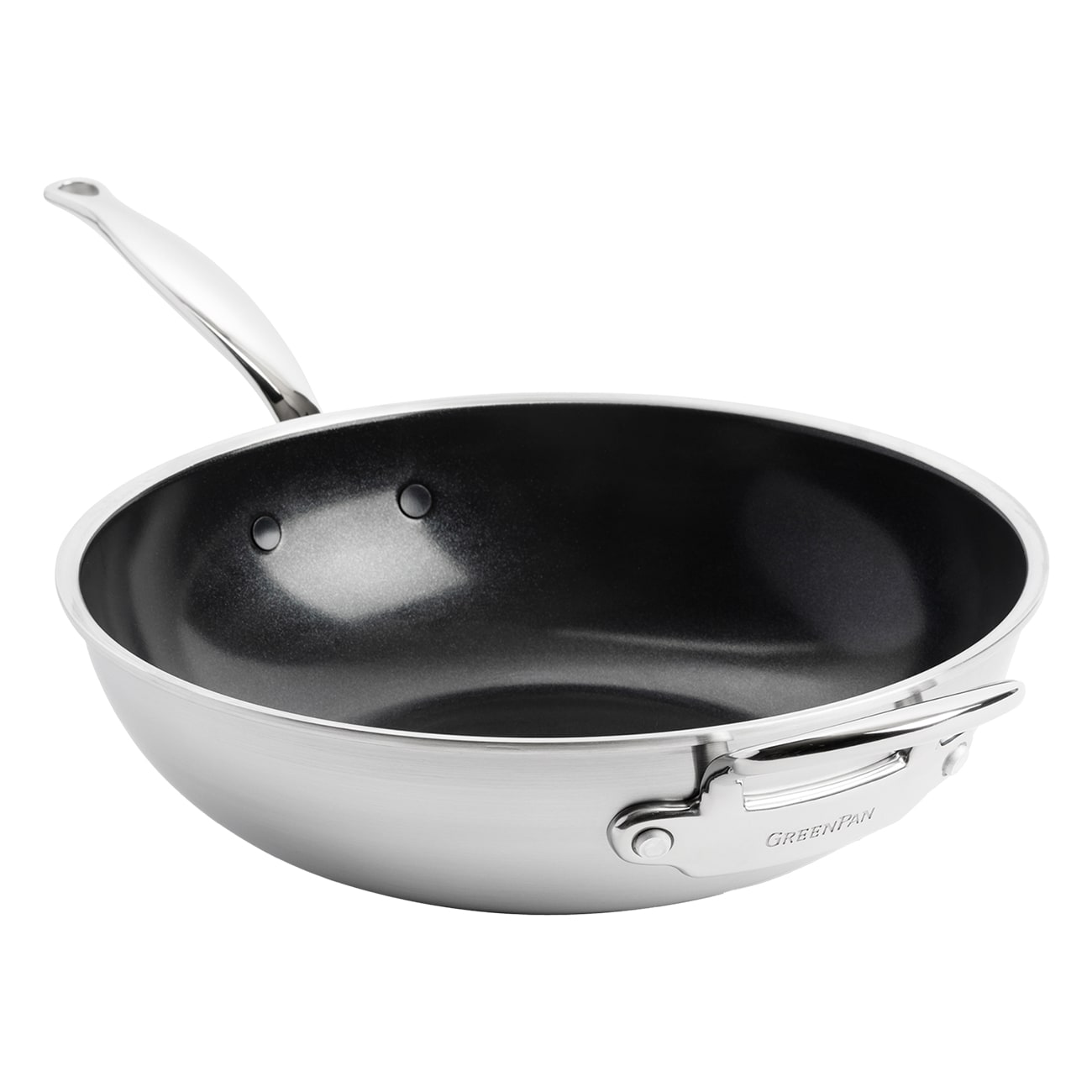 GreenPan Premiere (CC003821-001) silber Wok 