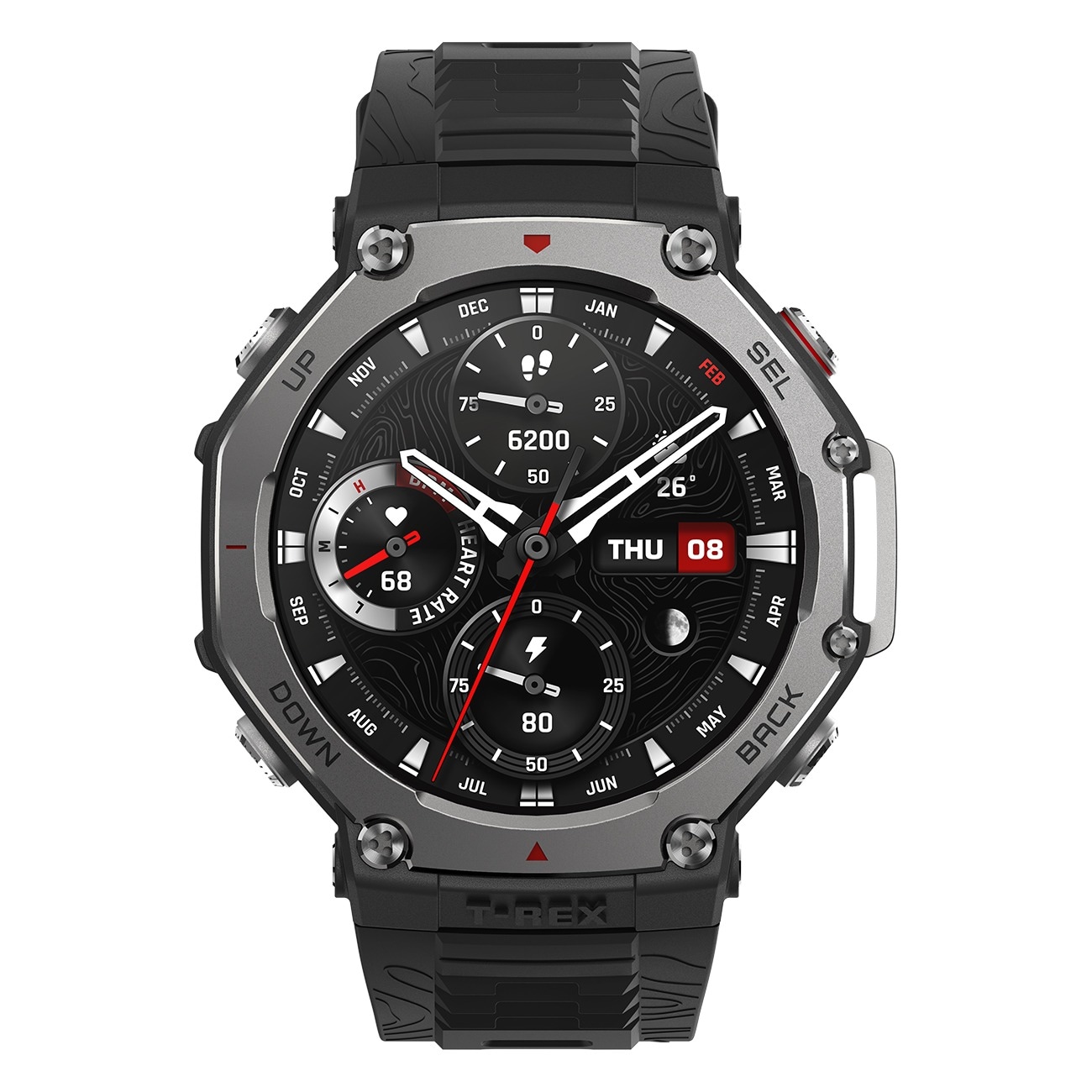 Amazfit T-Rex 3 schwarz Smartwatch 
