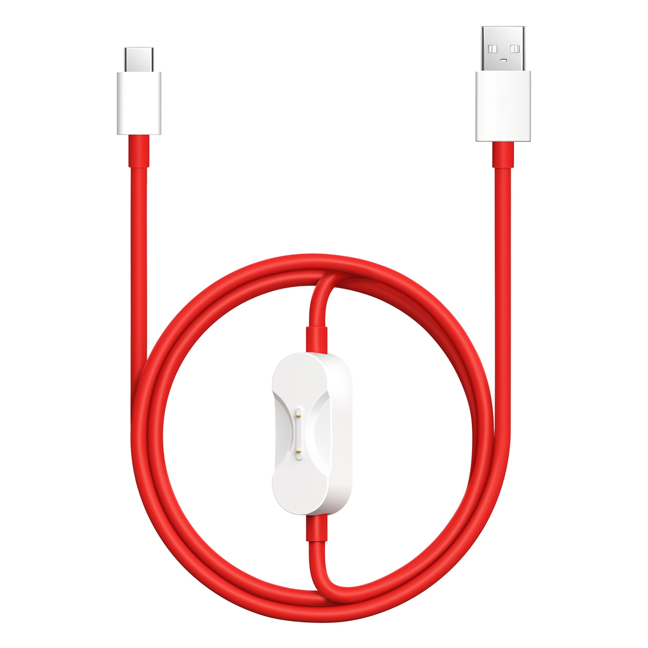 OnePlus 2-in-1 Supervooc rot Ladekabel 