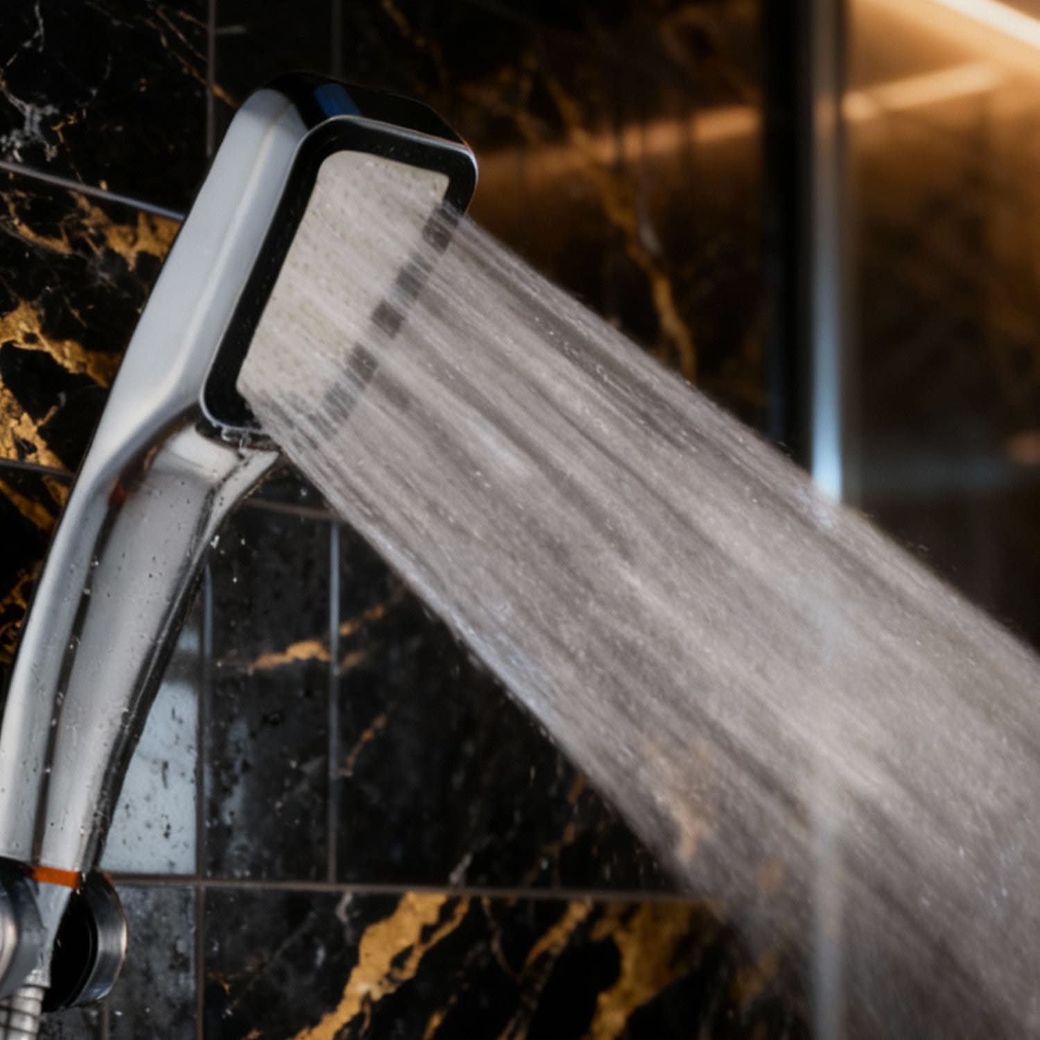 TroniTechnik&reg; Duschbrause Handbrause Duschkopf Massagedusche Brause BOOST mit 300 feinen Wasserstrahlen 