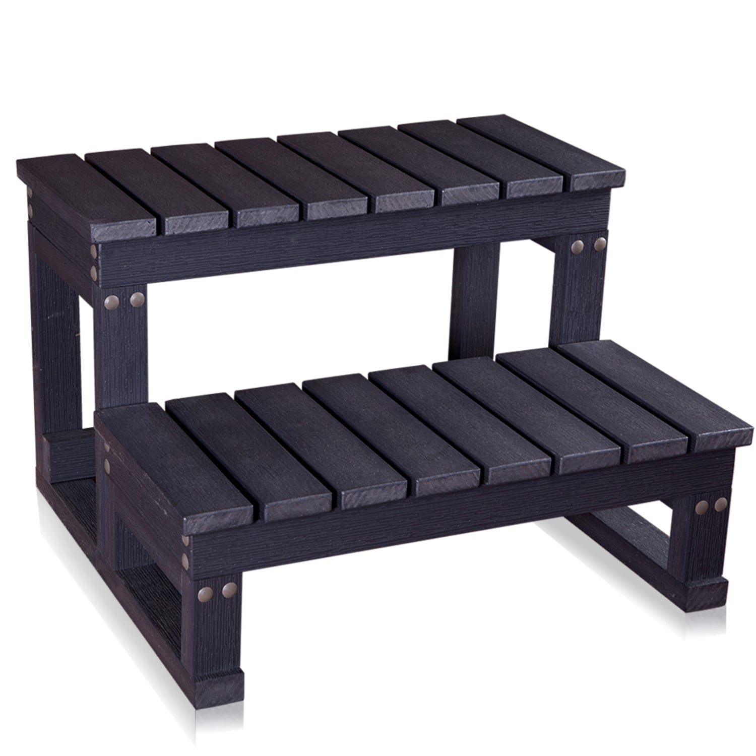TroniTechnik WPC Aussentreppe Treppe f&uuml;r Outdoor Whirlpools 