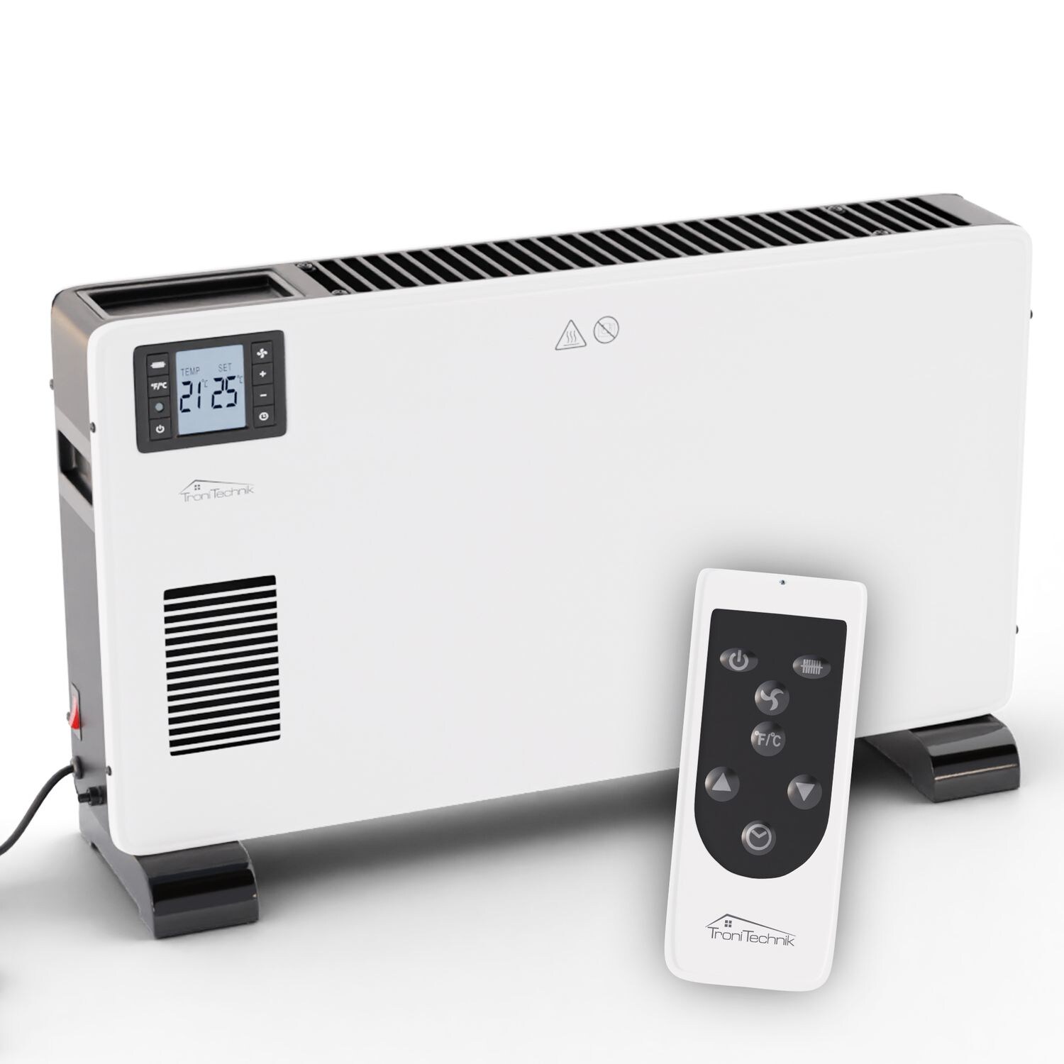 TroniTechnik&reg; TT-KH-102 Heizger&auml;t Konvektor Radiator Heizung stufenlose Thermosteuerung (1000W / 1.300W / 2.300W) 