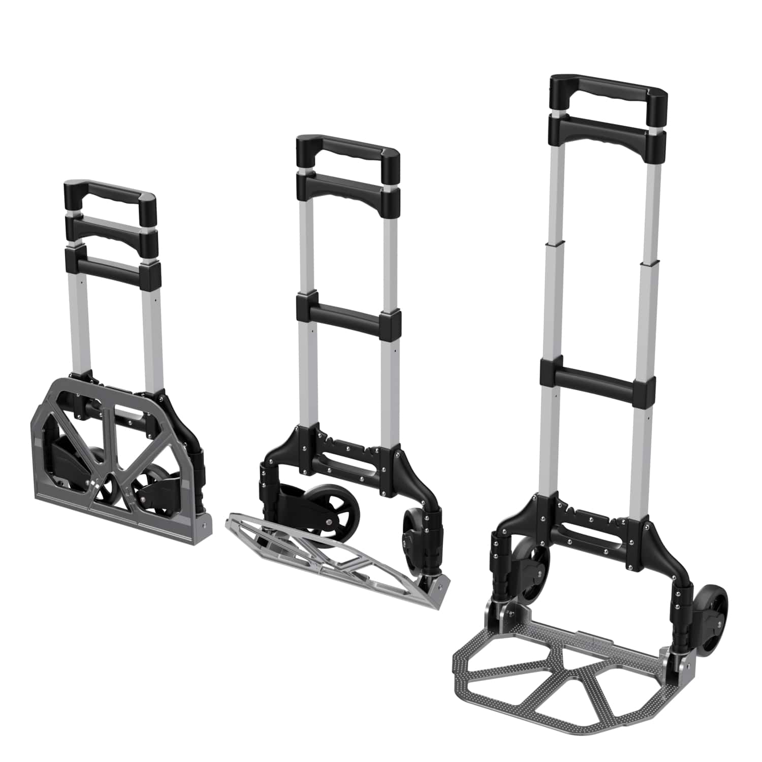 Klappbare Sackkarre – Bis 200 Kg Tragkraft, Vollgummireifen, Stabiler Stahlrahmen – Ideal Für Umzug, Garten, Baustelle & Schwere Geräte