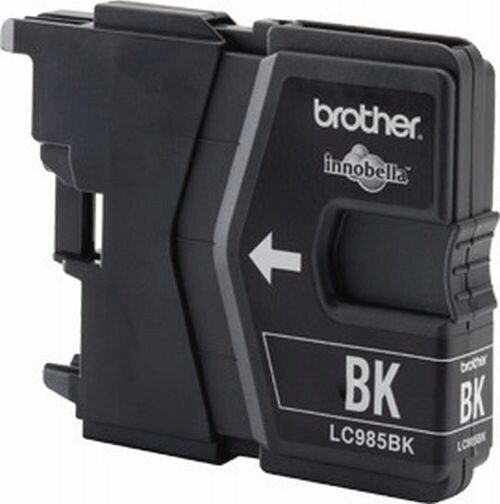 Brother Tintenpatrone LC-985BK Schwarz (ca. 300 Seiten) 