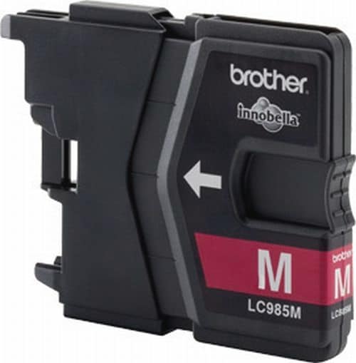 Brother Tintenpatrone LC-985M Magenta (ca. 260 Seiten) 