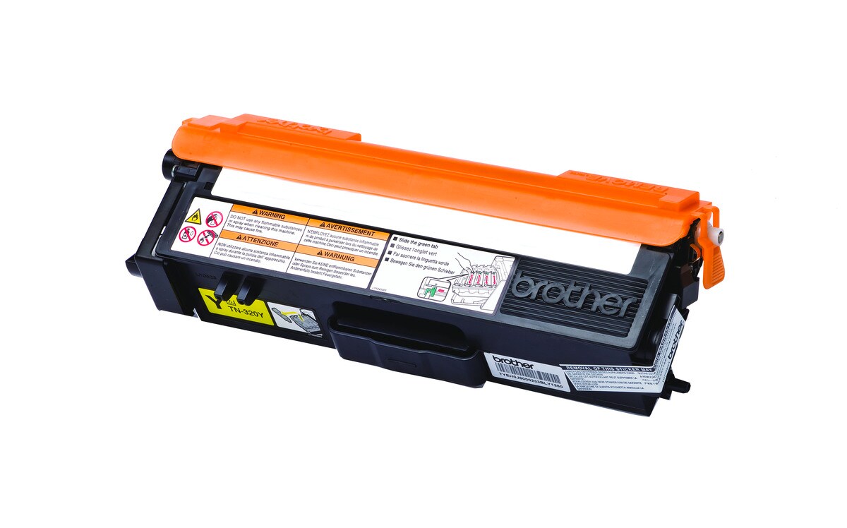 Brother Toner TN-320Y Gelb (ca. 1500 Seiten) 