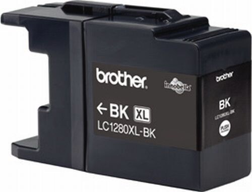 Brother Tintenpatrone LC-1280XLBK Schwarz (ca. 2400 Seiten) 