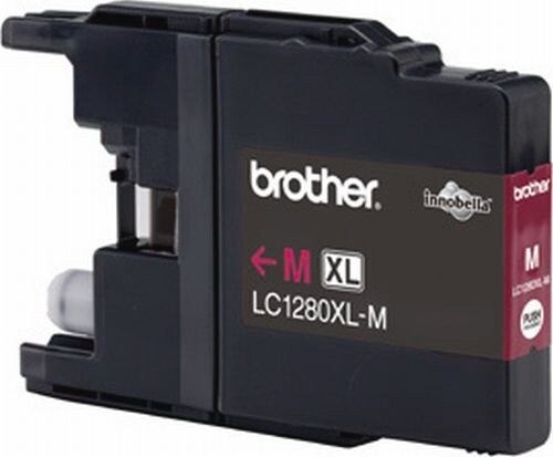 Brother Tintenpatrone LC-1280XLM Magenta (ca. 1200 Seiten) 