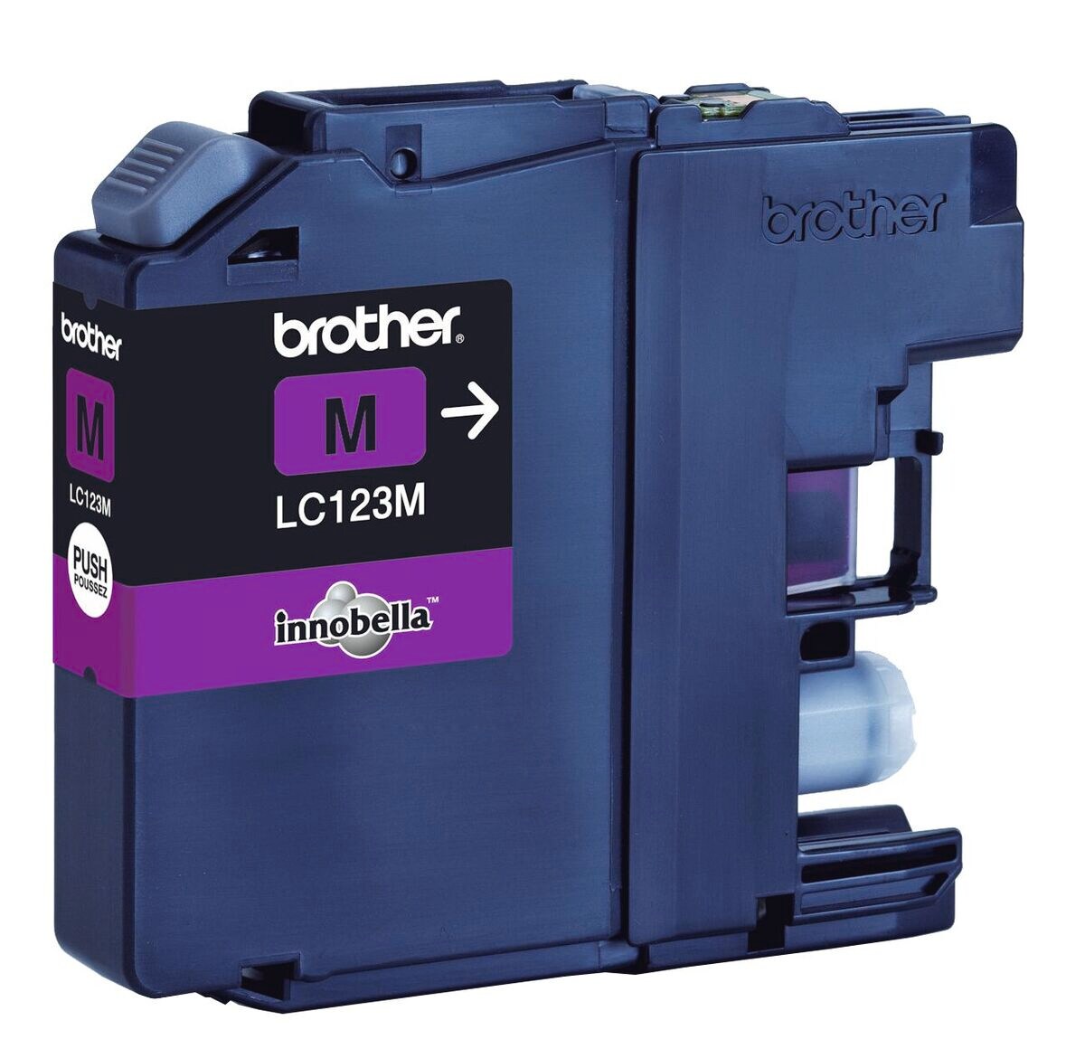 Brother Tintenpatrone LC-123M Magenta (ca. 600 Seiten) 