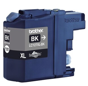 Brother Tintenpatrone LC-127XLBK Schwarz (ca. 1200 Seiten) 